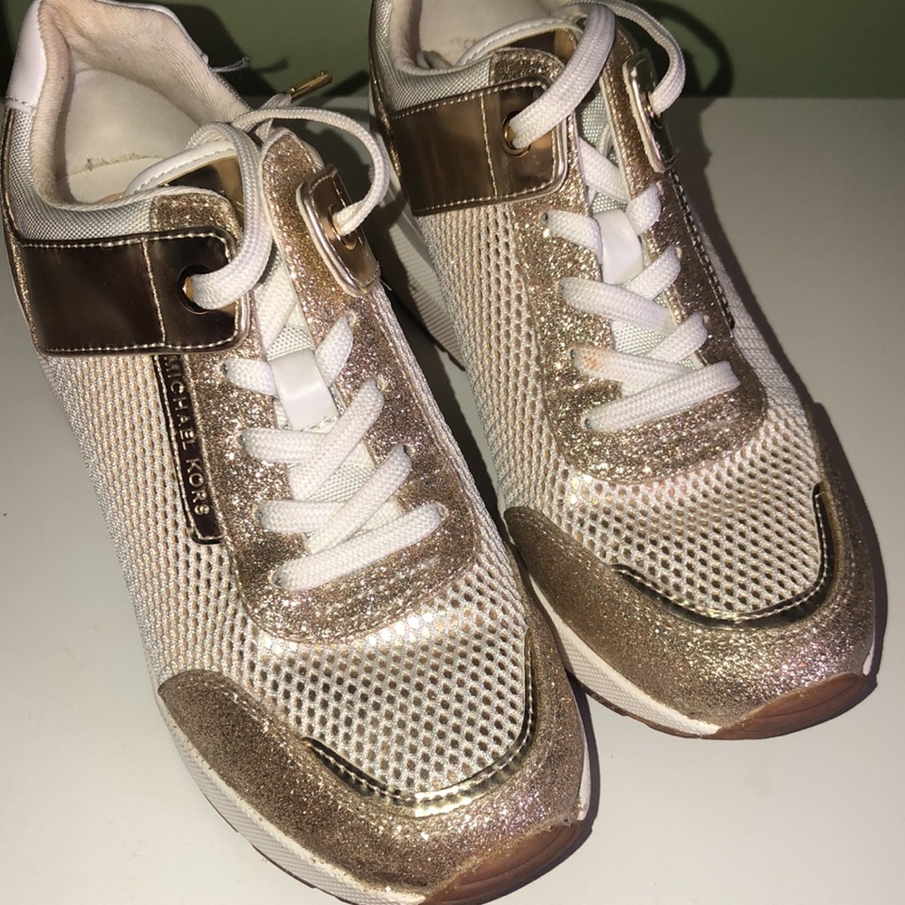 Michael Michael Kors Wedge Athletic Shoes - Picture 5 of 13